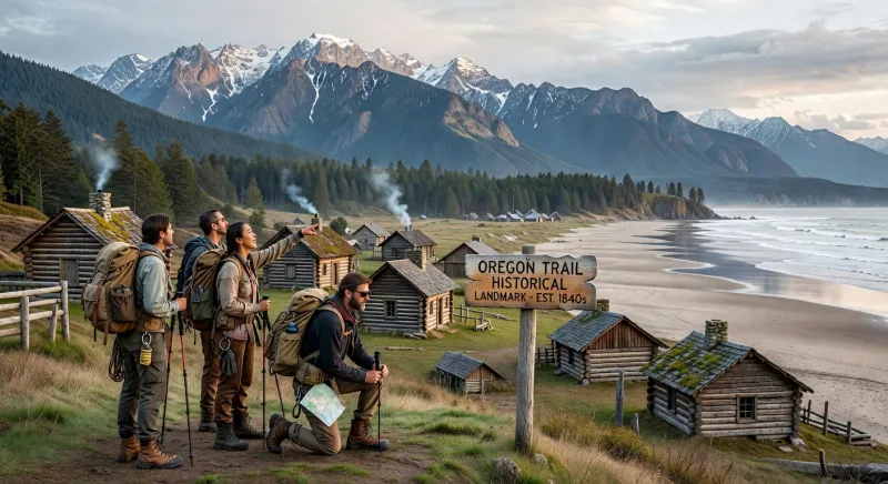 pioneer settler sites in Oregon