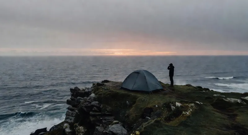 camping in unspoiled national forests